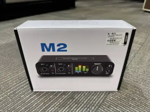 MOTU M2 Audio Interface - OPEN BOX